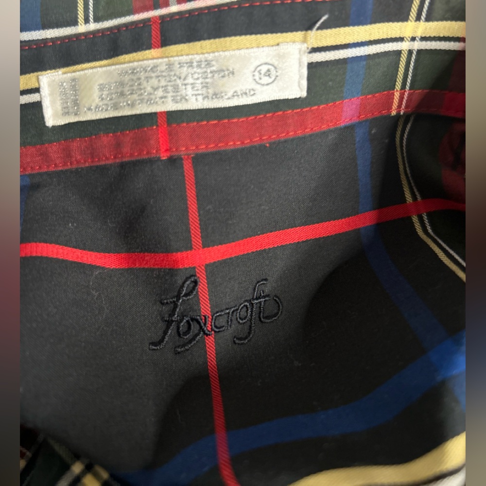 Foxcroft plaid shirt - Picture 12 of 12
